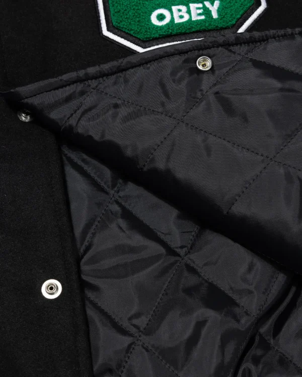 AMSTERDAM INTERNATIONAL VARSITY JACKET*OBEY Clothing Outlet
