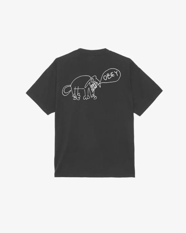 ANGRY DOG HEAVYWEIGHT T-SHIRT*OBEY Clothing Store