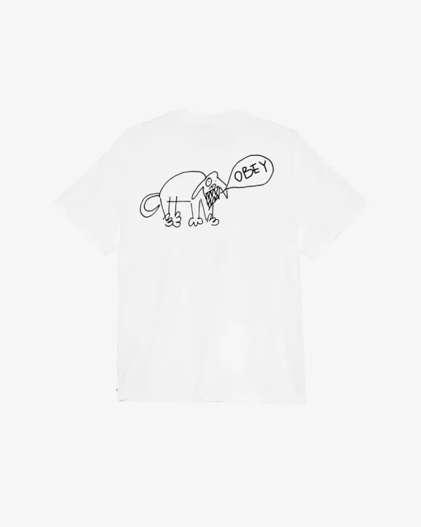 ANGRY DOG HEAVYWEIGHT T-SHIRT*OBEY Clothing Store