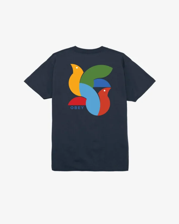 BIRD CLASSIC T-SHIRT*OBEY Clothing Cheap