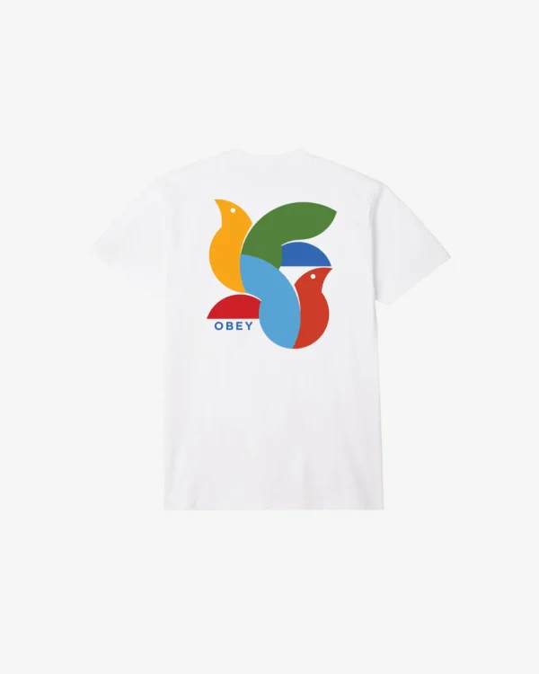 BIRD CLASSIC T-SHIRT*OBEY Clothing Cheap