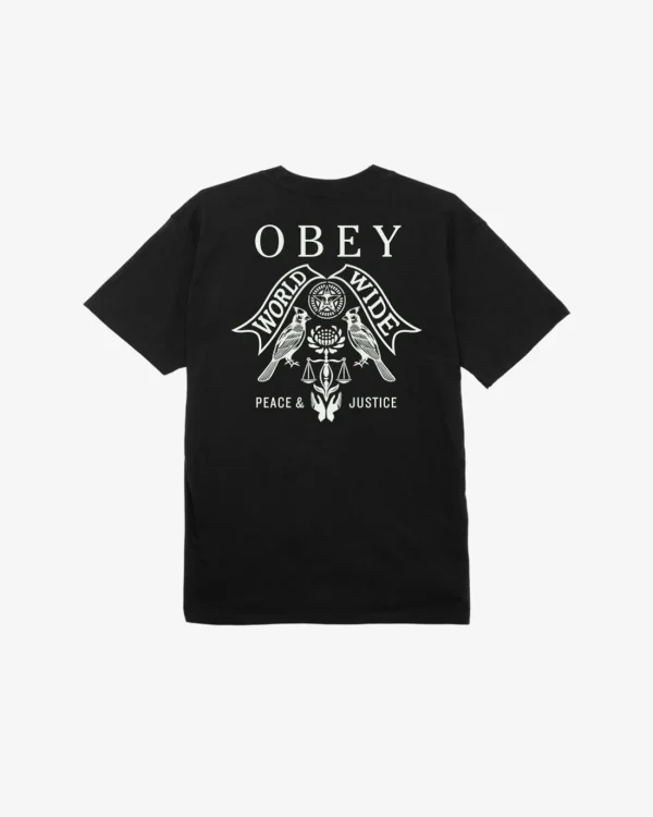 BIRDS OF JUSTICE CLASSIC T-SHIRT*OBEY Clothing Best