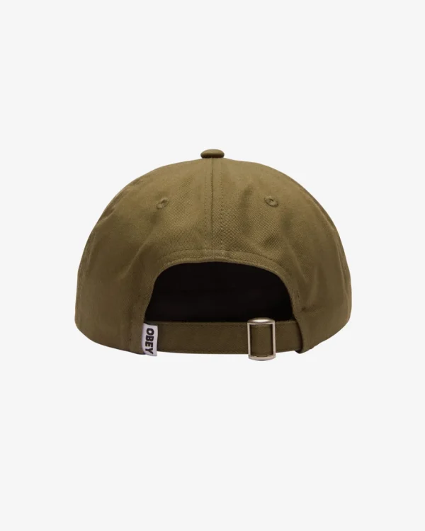 BOLD TWILL 6 PANEL STRAPBACK*OBEY Clothing Cheap