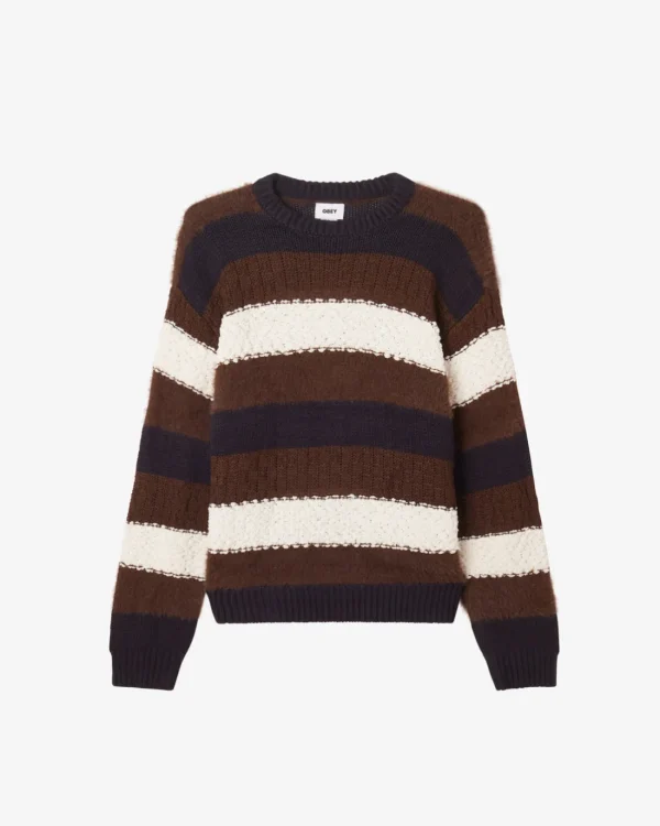 CHARLES SWEATER*OBEY Clothing Best