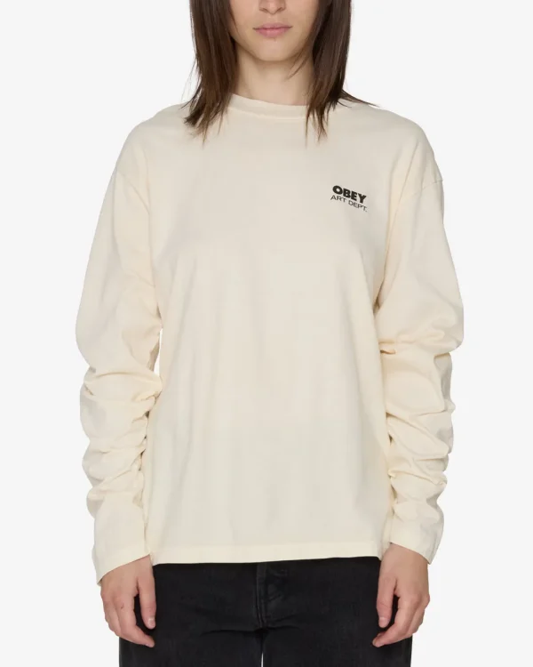 CREATIVE SOLUTIONS PIGMENT LS T-SHIRT*OBEY Clothing Flash Sale