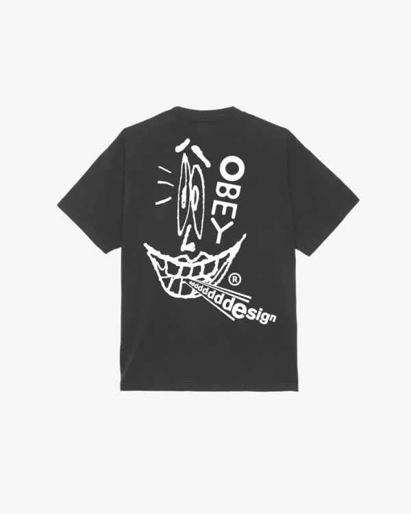 DDDDESIGN HEAVYWEIGHT T-SHIRT*OBEY Clothing Sale