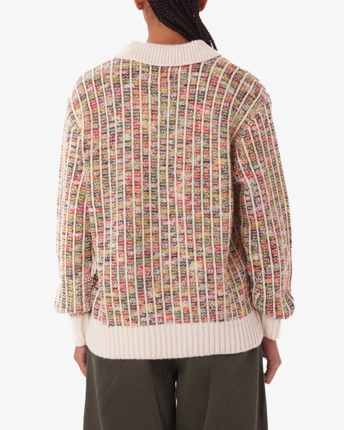 DELPHINE POLO SWEATER*OBEY Clothing Fashion