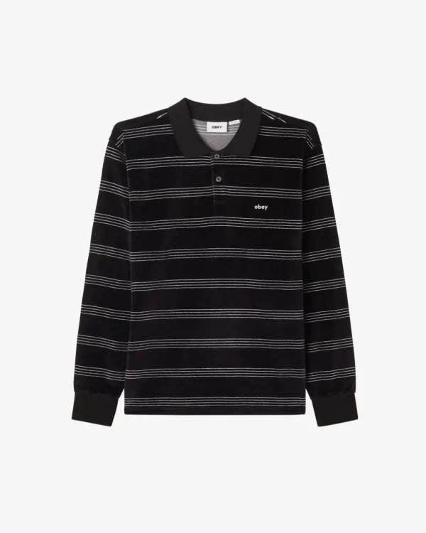 DEMAND POLO LS POLO*OBEY Clothing Cheap