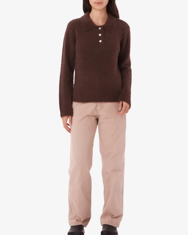 ESME POLO SWEATER*OBEY Clothing Best