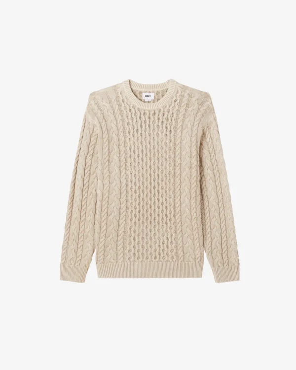 FADED WASH SWEATER*OBEY Clothing Online