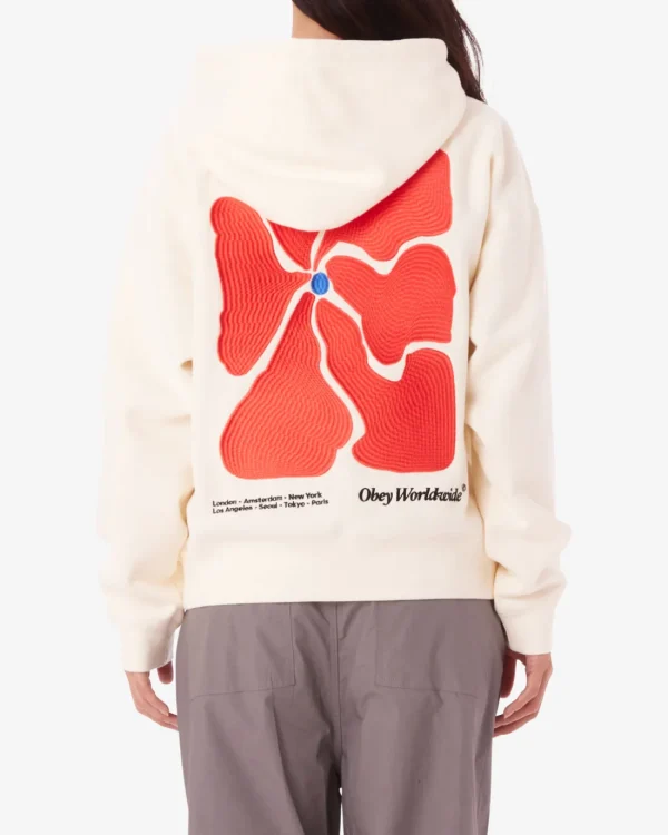 FLORA ZIP HOOD*OBEY Clothing Best