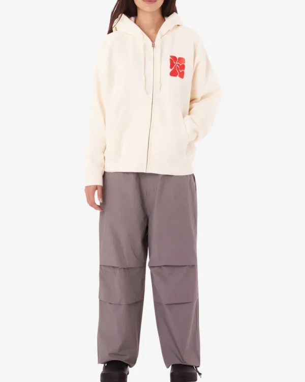 FLORA ZIP HOOD*OBEY Clothing Best
