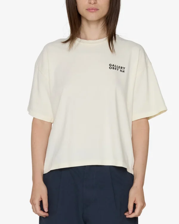 GALLERY OBEY RAEGAN T-SHIRT*OBEY Clothing Discount