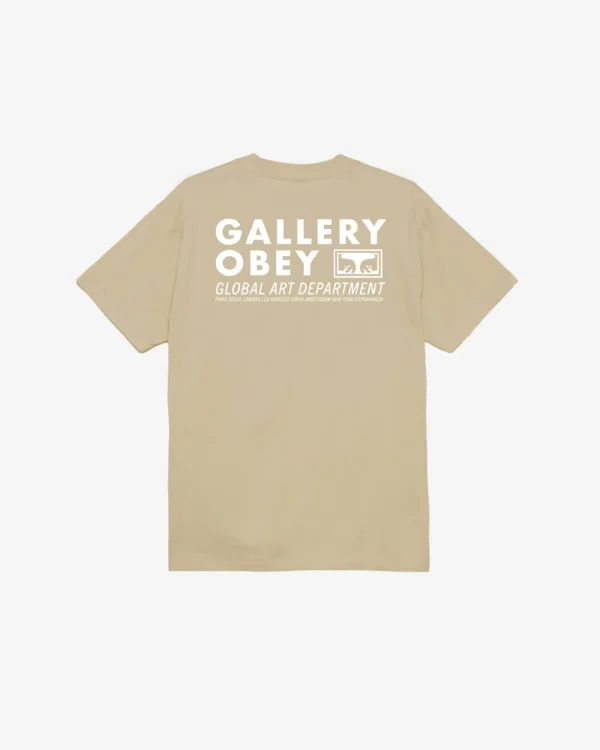 GLOBAL ART DEPARTMENT CLASSIC T-SHIRT*OBEY Clothing Fashion