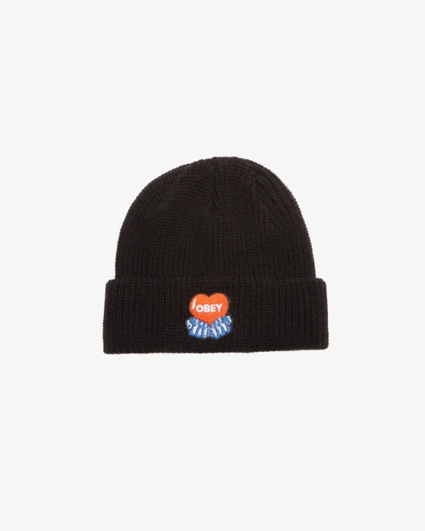 HEART BEANIE*OBEY Clothing Online