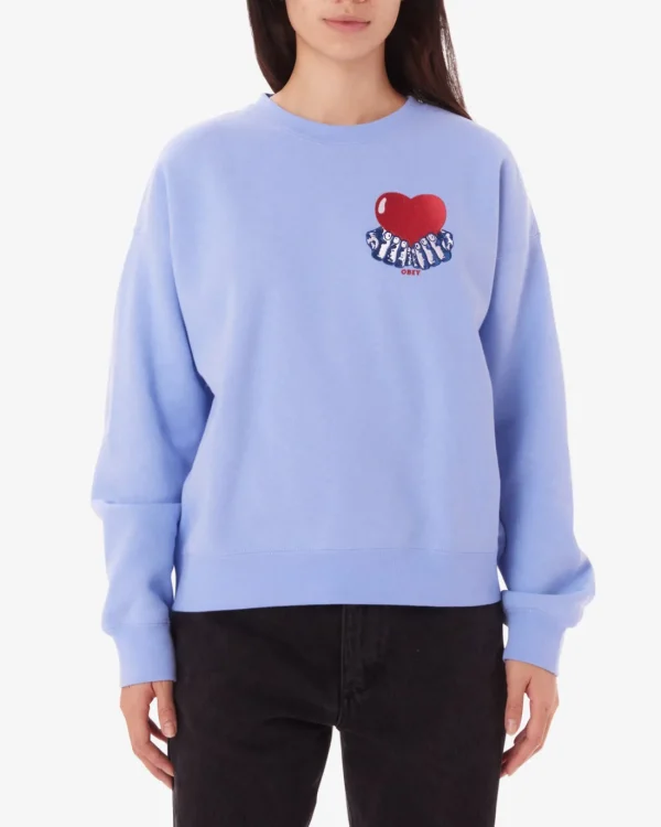 HEART CREWNECK*OBEY Clothing Outlet