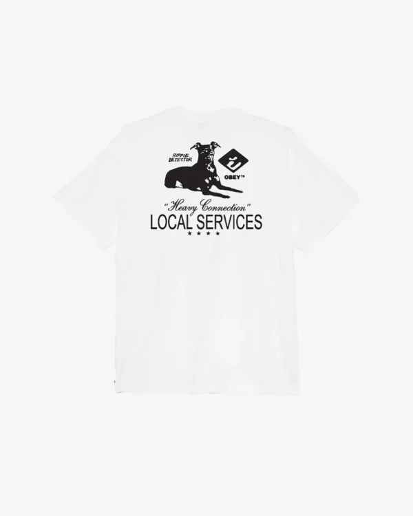 HEAVY CONNECTION HEAVYWEIGHT T-SHIRT*OBEY Clothing Sale