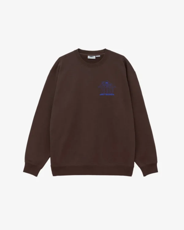 HOUSE OF OBEY RECORDS PREMIUM CREWNECK*OBEY Clothing Best Sale
