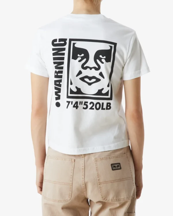 ICON WARNING KAYLIN T-SHIRT*OBEY Clothing Store