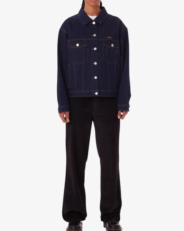 JUNIPER OVERSIZED TRUCKER*OBEY Clothing Discount