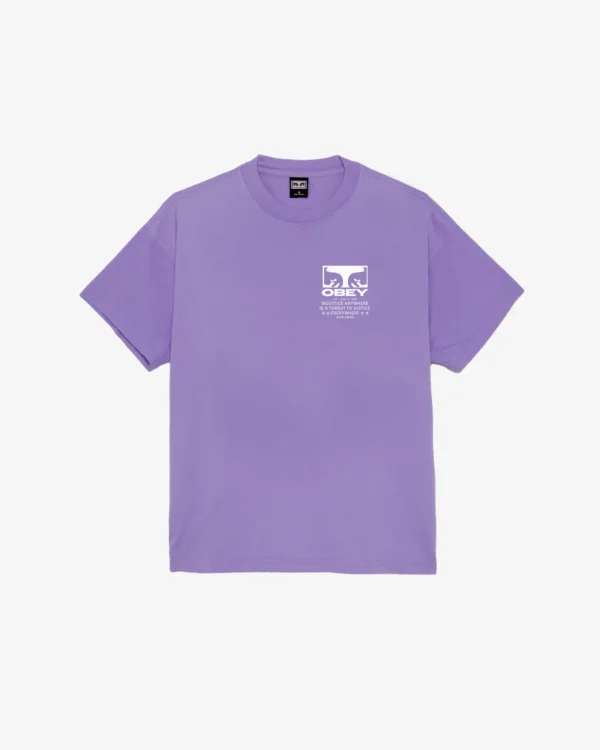 JUSTICE EVERYWHERE HEAVYWEIGHT T-SHIRT*OBEY Clothing Online