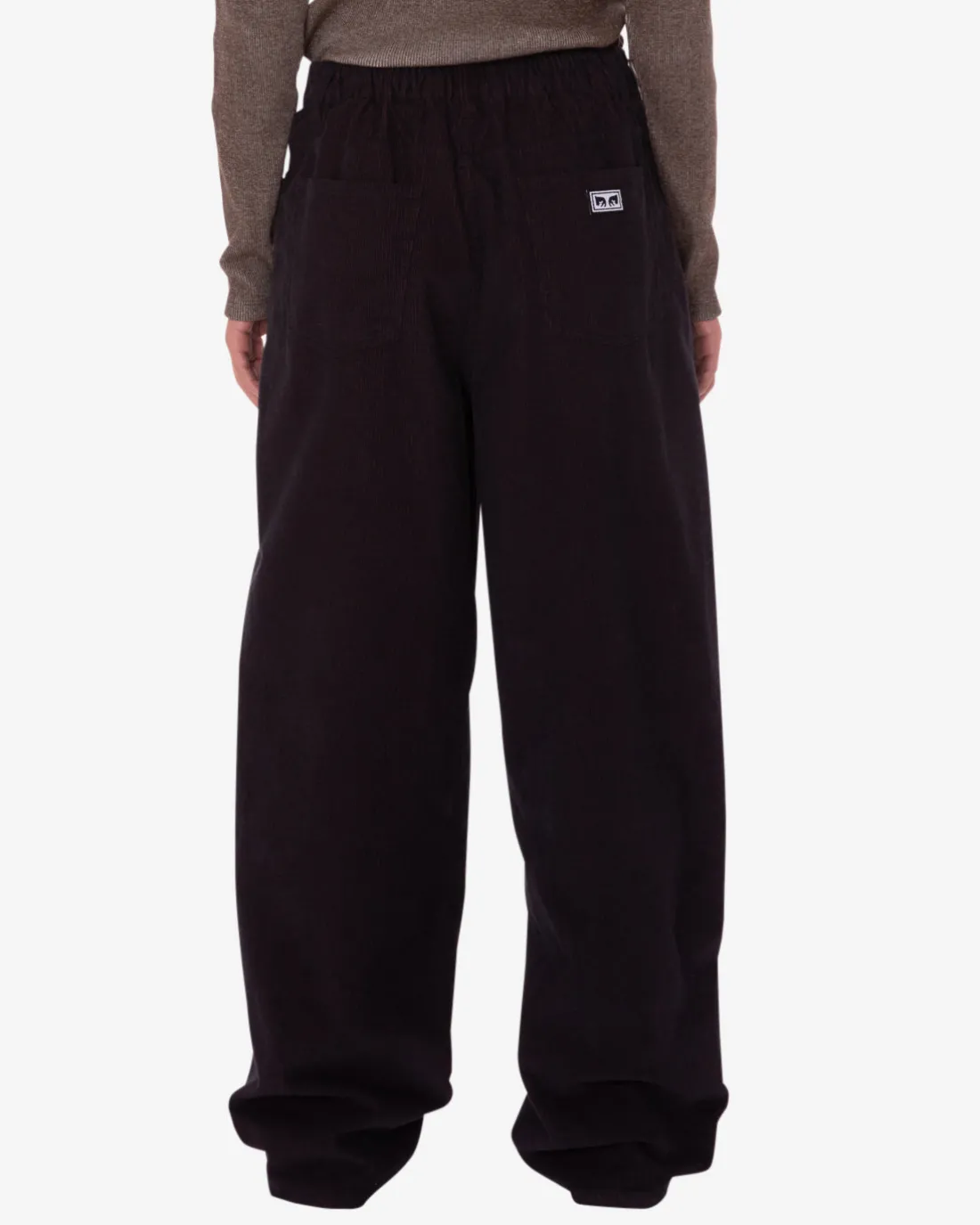 LEAH BAGGY 2-TONE CORD PANT*OBEY Clothing Discount