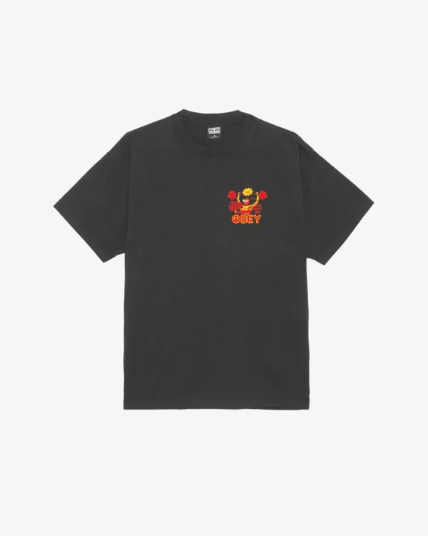 LIVE AGAIN NOW HEAVYWEIGHT T-SHIRT*OBEY Clothing Shop