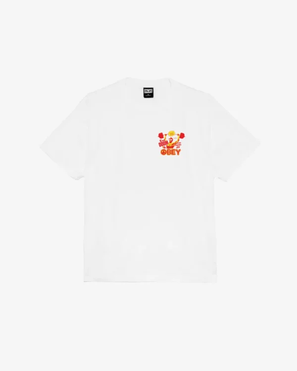 LIVE AGAIN NOW HEAVYWEIGHT T-SHIRT*OBEY Clothing Shop