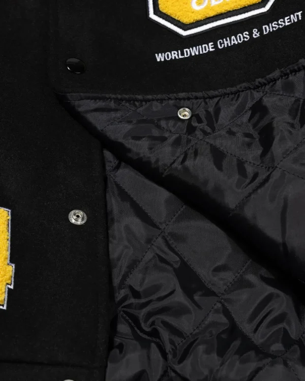 LOS ANGELES INTERNATIONAL VARSITY JACKET*OBEY Clothing Sale