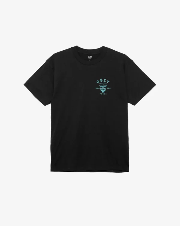 LOTUS WITH HANDS CLASSIC T-SHIRT*OBEY Clothing Best