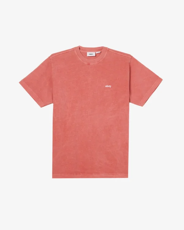 LOWERCASE PIGMENT T-SHIRT*OBEY Clothing Clearance