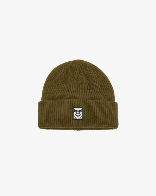 MID ICON PATCH CUFF BEANIE*OBEY Clothing Hot