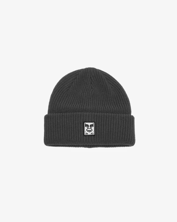 MID ICON PATCH CUFF BEANIE*OBEY Clothing Hot