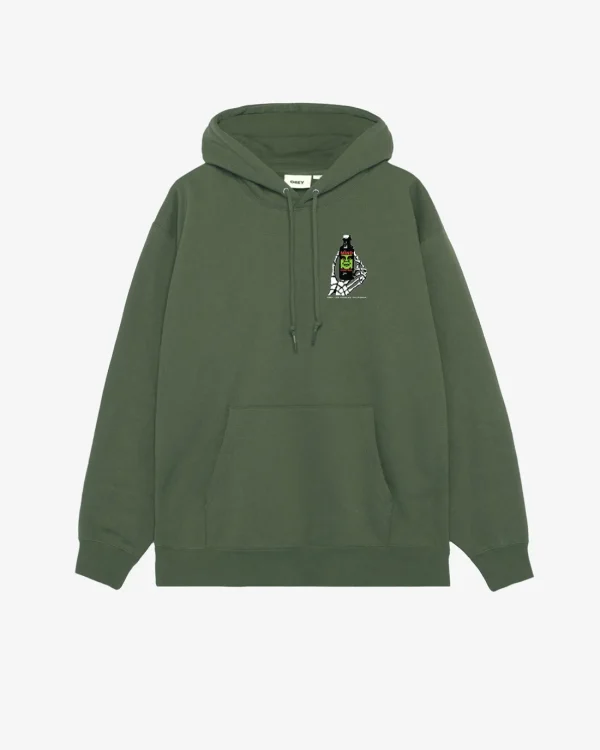 MIND CONTROL PREMIUM PULLOVER HOOD*OBEY Clothing Clearance