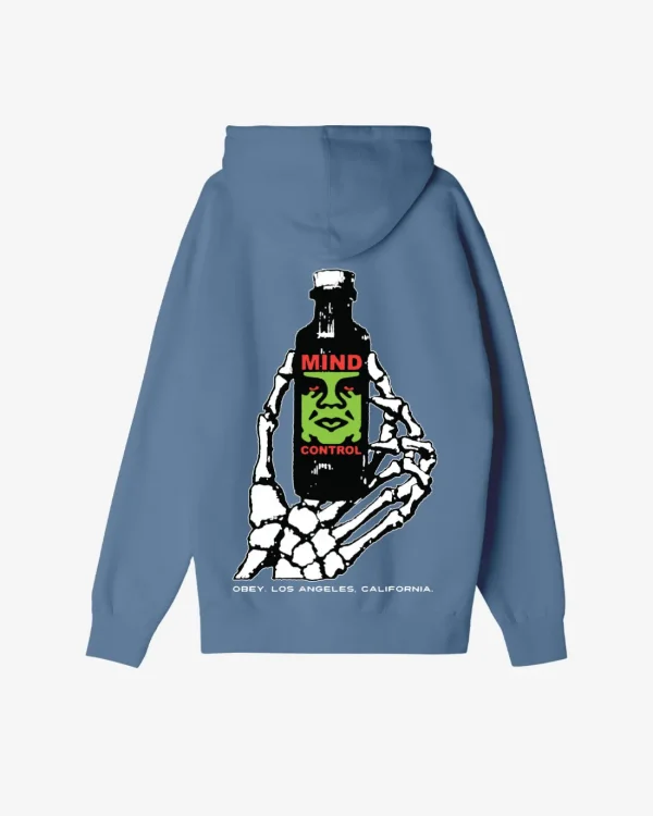 MIND CONTROL PREMIUM PULLOVER HOOD*OBEY Clothing Clearance