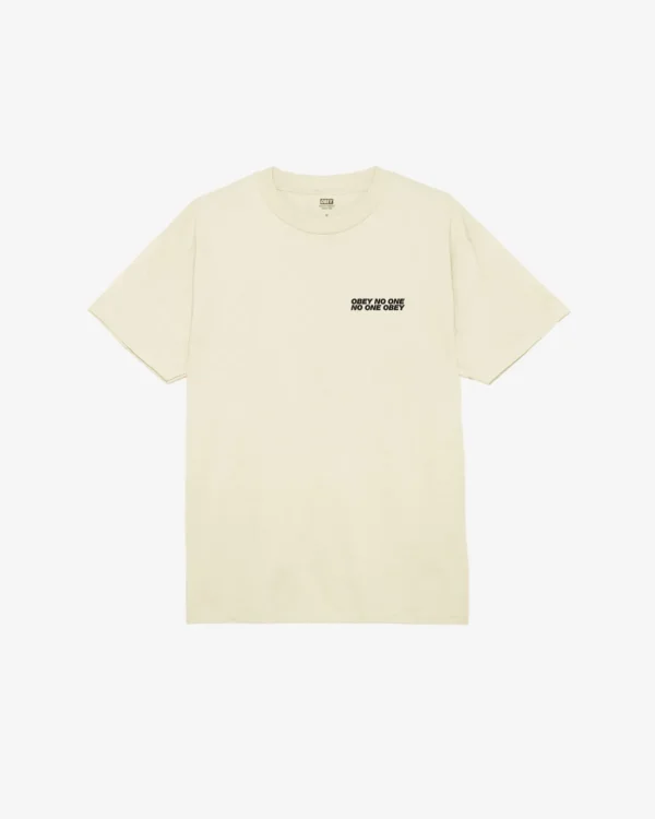 NO ONE OBEY CLASSIC T-SHIRT*OBEY Clothing Best Sale