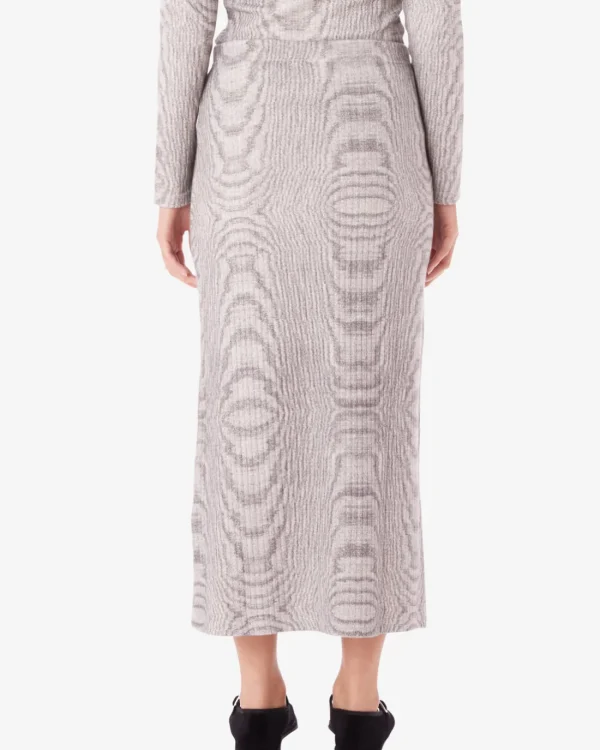 NOISE MIDI SKIRT*OBEY Clothing New