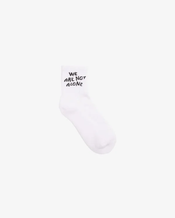 NOT ALONE SOCKS*OBEY Clothing Best Sale
