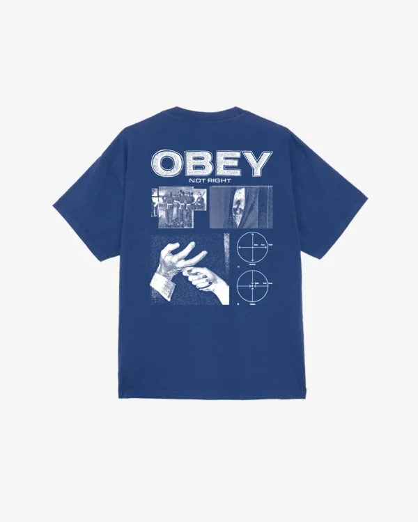 NOT RIGHT HEAVYWEIGHT T-SHIRT*OBEY Clothing Discount