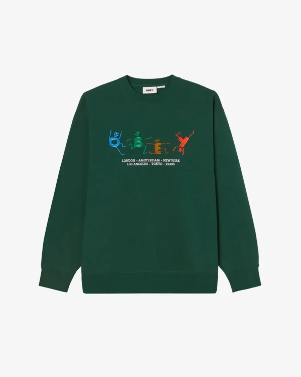OBEY PEOPLE CREWNECK*OBEY Clothing Best