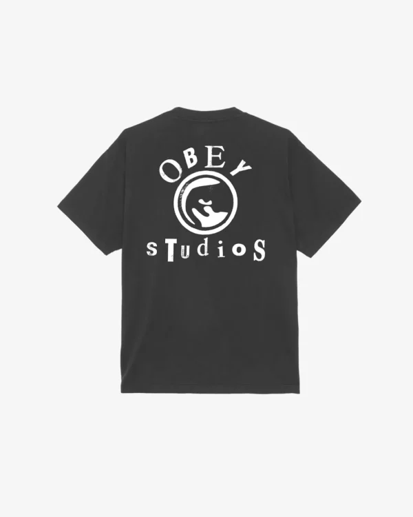OBEY STUDIOS ICON HEAVYWEIGHT T-SHIRT*OBEY Clothing Cheap