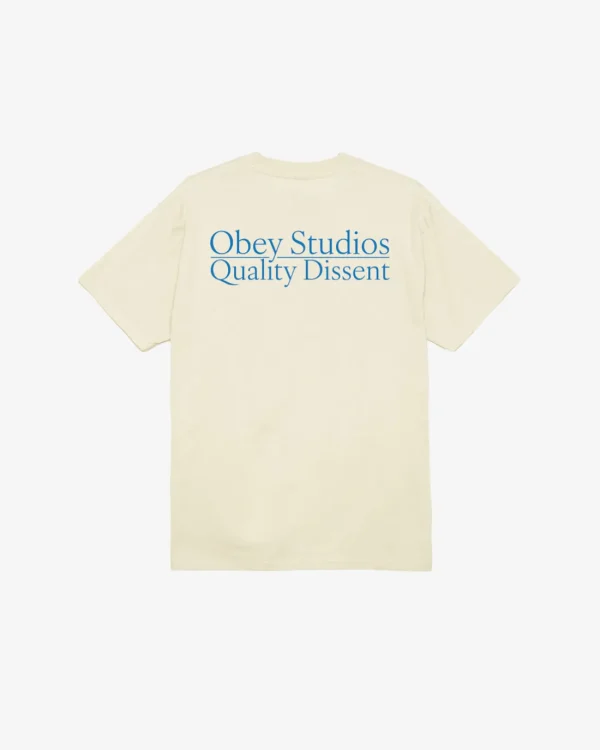 OBEY STUDIOS QUALITY DISSENT CLASSIC T-SHIRT*OBEY Clothing Best Sale