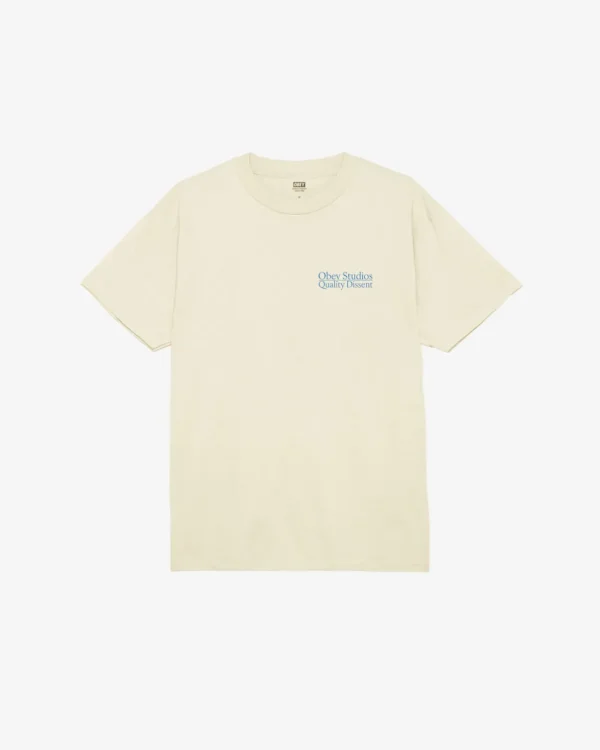 OBEY STUDIOS QUALITY DISSENT CLASSIC T-SHIRT*OBEY Clothing Best Sale