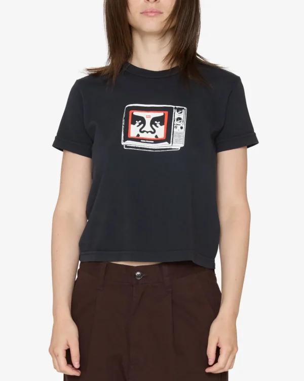 OBEY TV KAYLIN T-SHIRT*OBEY Clothing Shop