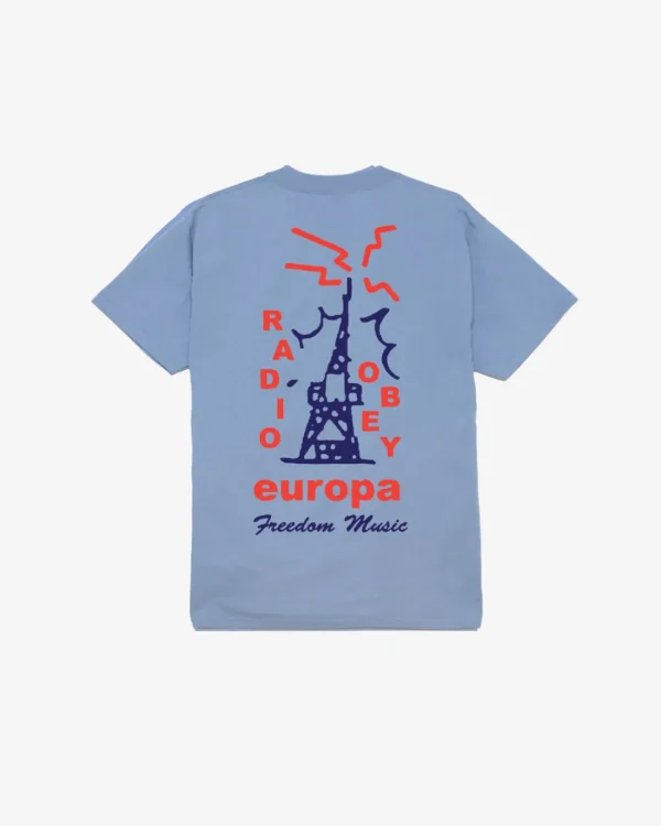 RADIO EUROPA CLASSIC T-SHIRT*OBEY Clothing Flash Sale