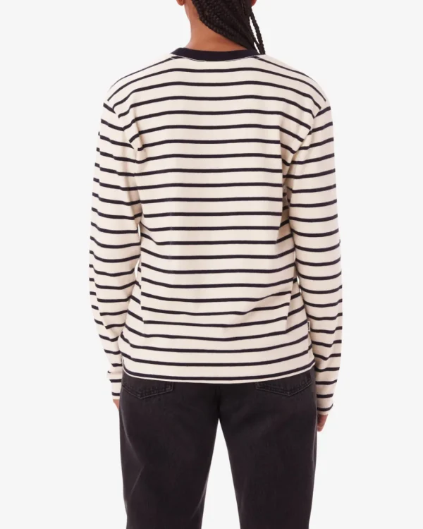 RAMONA LS STRIPE SHIRT*OBEY Clothing Flash Sale