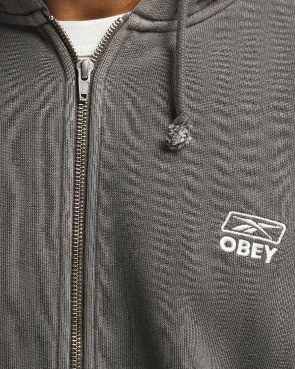 REEBOK x OBEY ZIP HOOD*OBEY Clothing Fashion