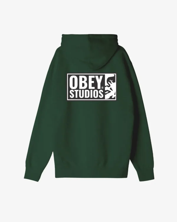 STUDIOS ICON PREMIUM PULLOVER HOOD*OBEY Clothing Cheap