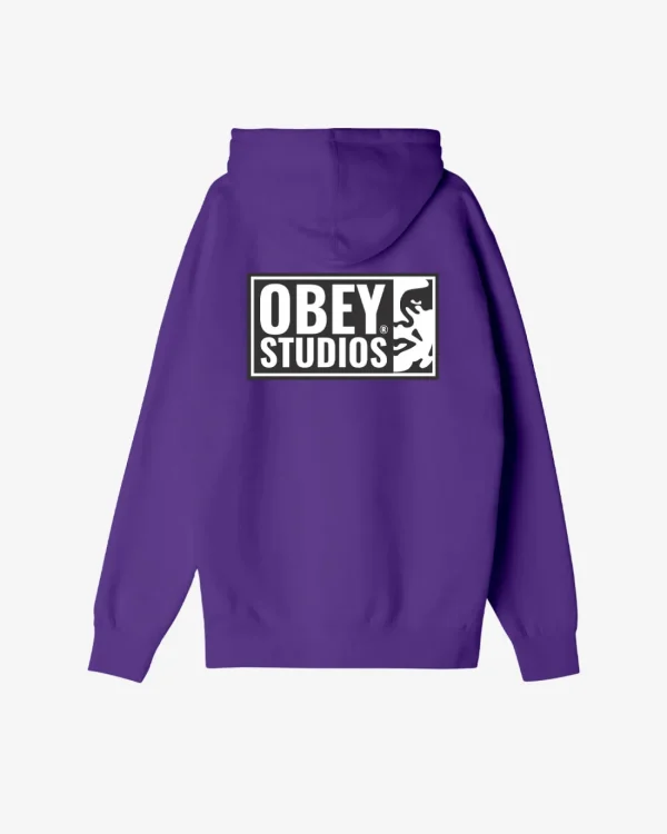 STUDIOS ICON PREMIUM PULLOVER HOOD*OBEY Clothing Cheap
