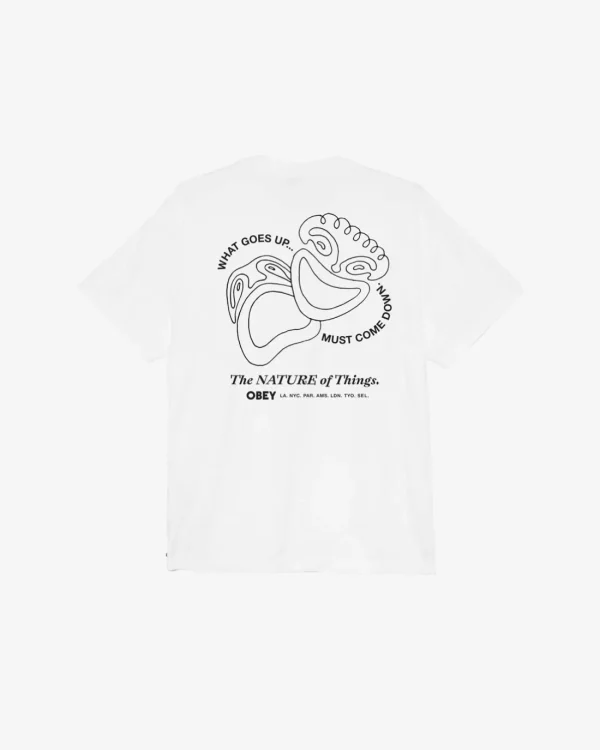 THE NATURE OF THINGS HEAVYWEIGHT T-SHIRT*OBEY Clothing Clearance